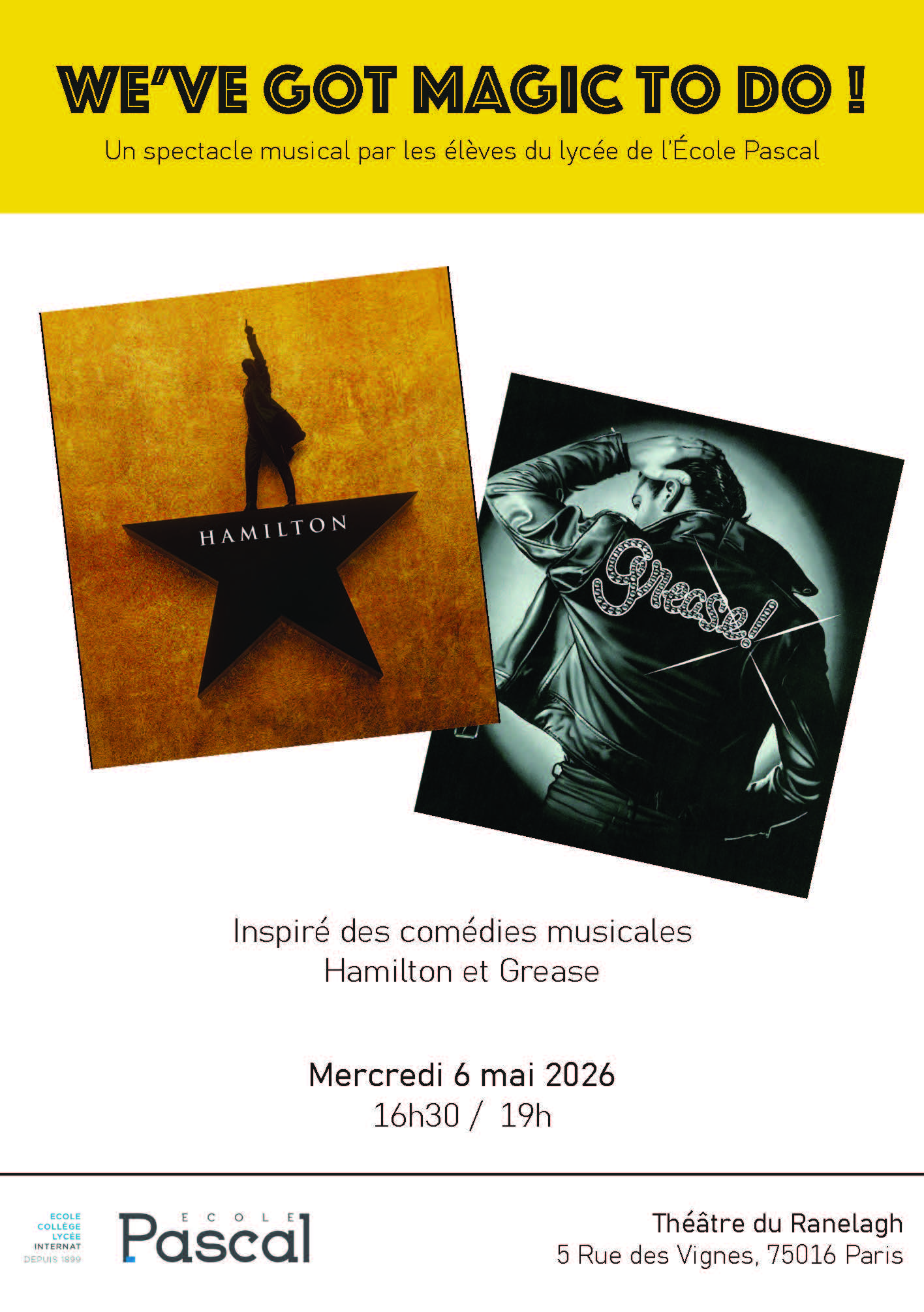 Theater Program Playbill